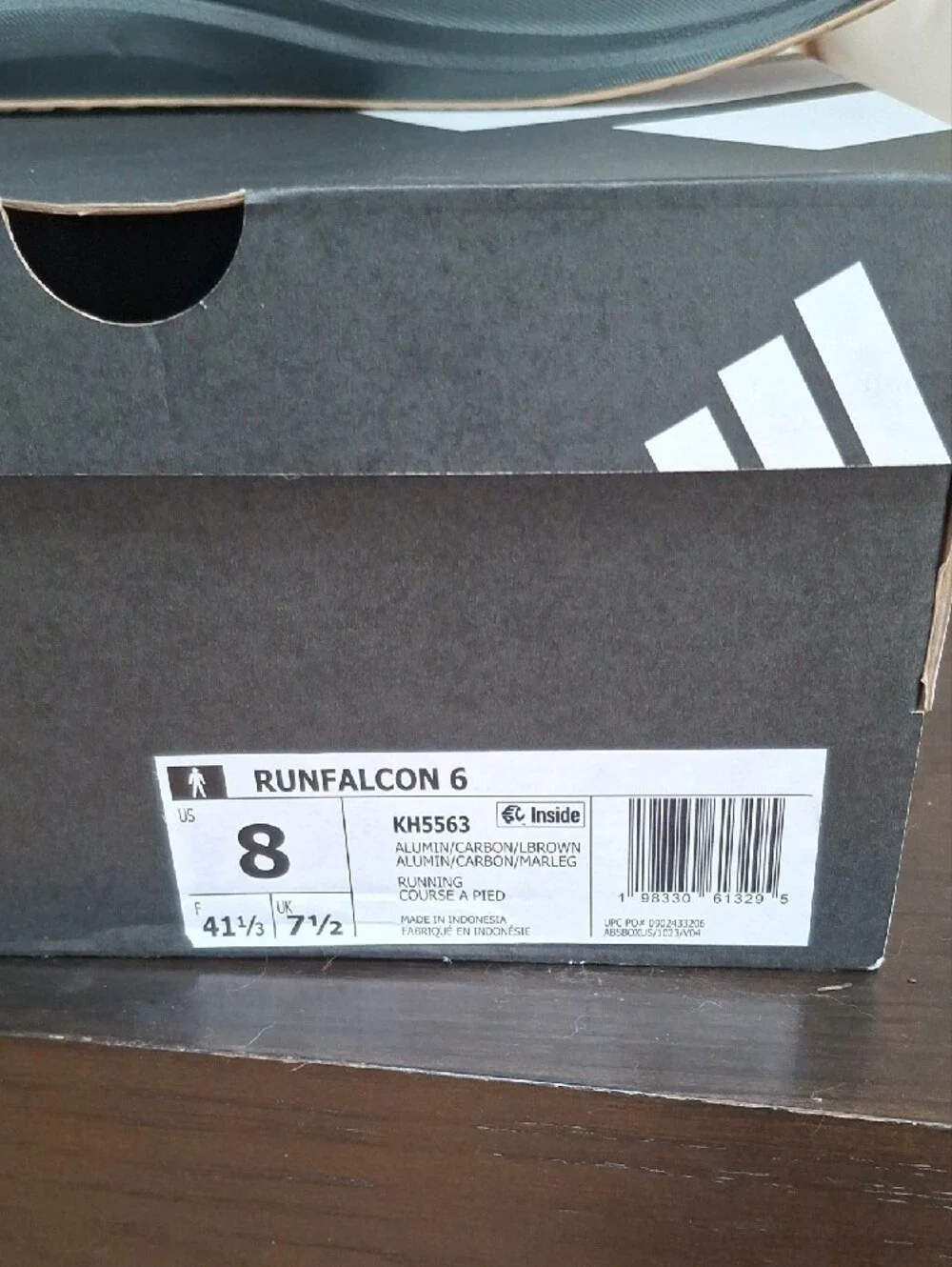 adidas Men's Athletic Shoe - Light Gray and Black